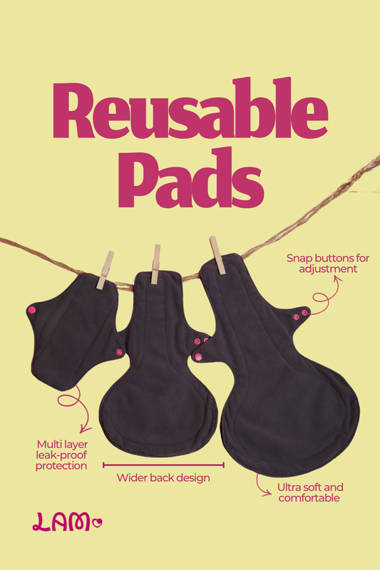Reusable Sanitary Pad Set